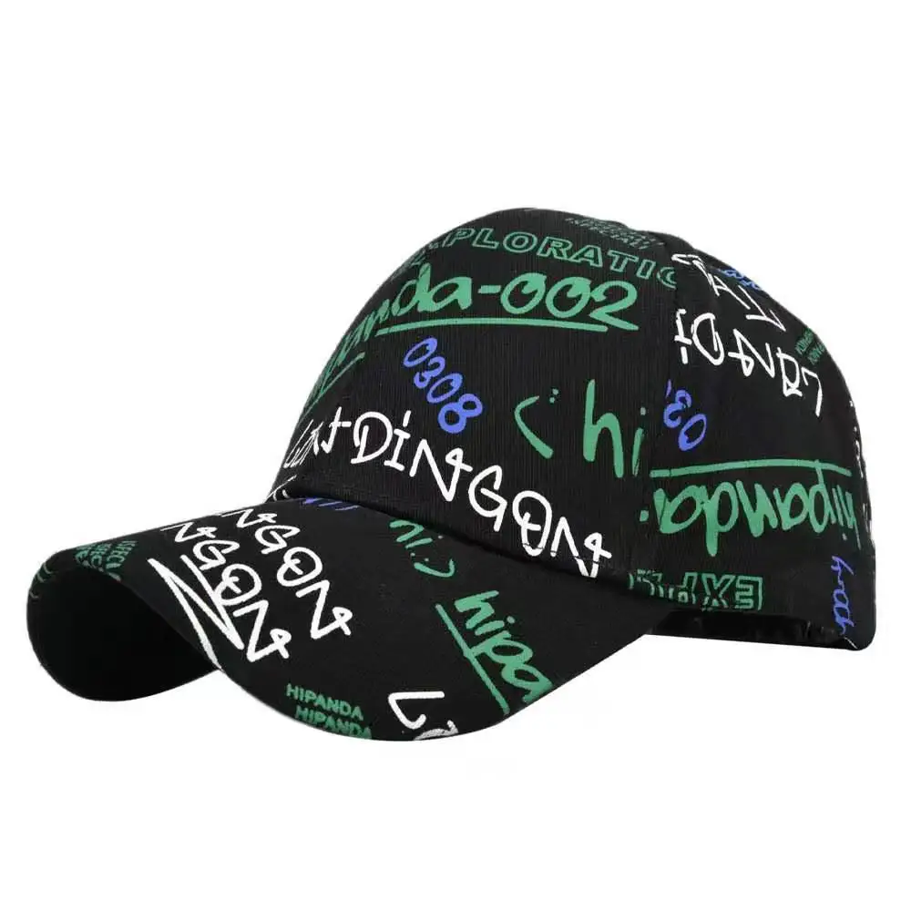

2021 New Fashion Cotton Graffiti Baseball Cap for Men and Women Fashion Hats Unisex Casual Hip Hop Snapback Hat Peaked Caps