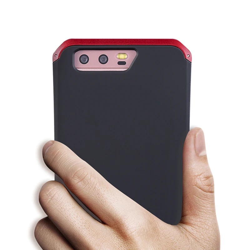 Анти осенняя металлическая рамка P10 Пластиковая Задняя крышка для Huawei
