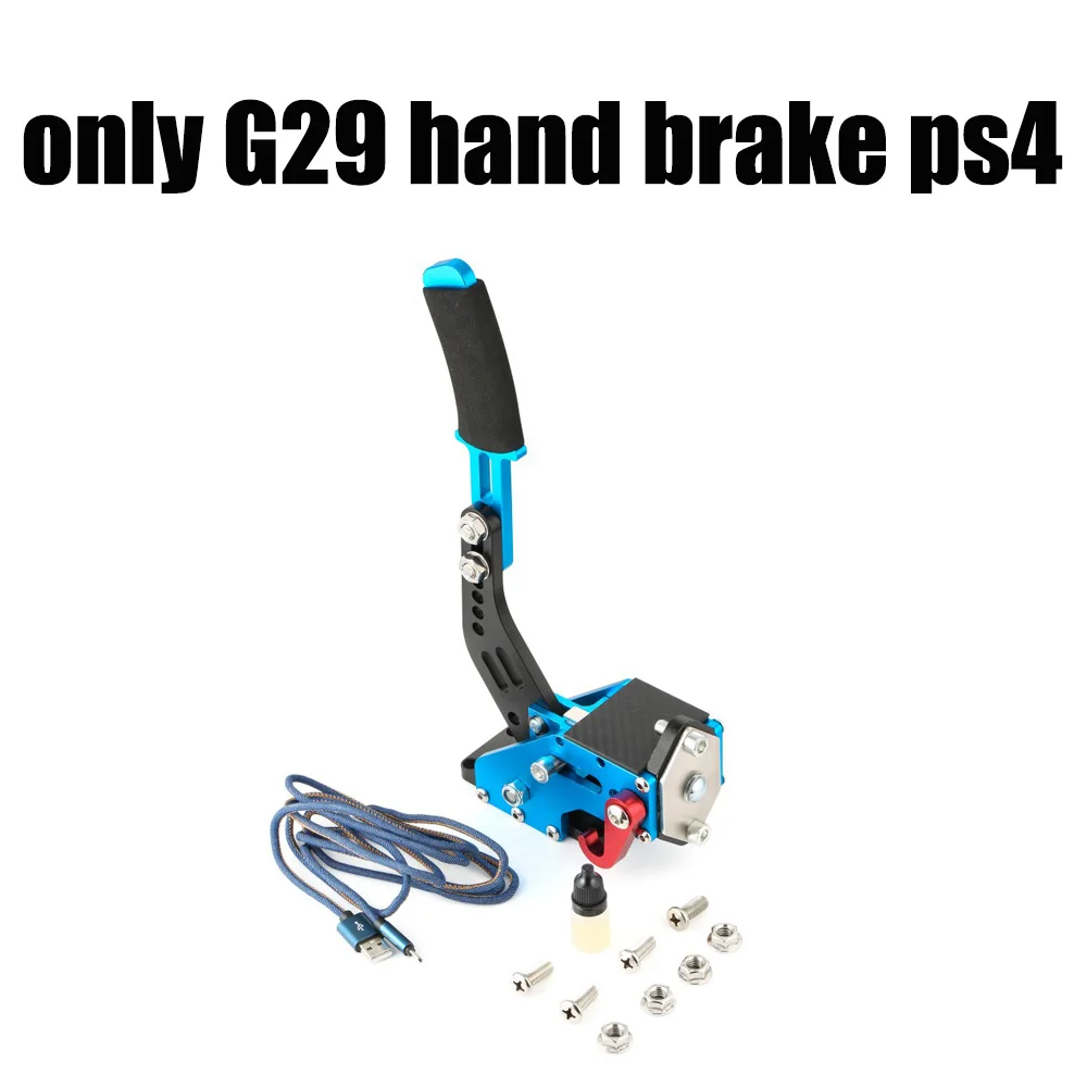 blue G29 ps4 Для логитек G29/G27 ралли Sim гоночные игры Дрифт сенсор Usb ручной тормоз системы pc14 бит зал сенсор SIM для T300 T500 G25 ps4 - Цвет: blue G29 ps4