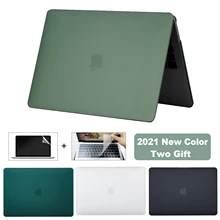 For Macbook Pro 13 Case Laptop Matte Case 2021 M1 For Macbook Air 13 Case For Macbook Pro 16 Case Air 13 Laptop Sleeve Cover