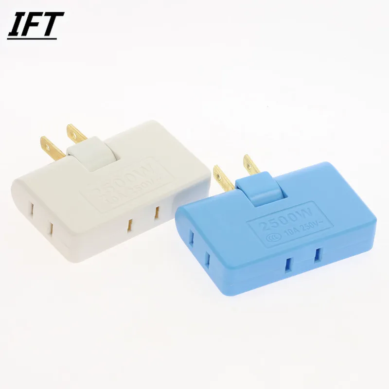 Вилка для США AC 125V 15A 1500W портативная вращающаяся Triporate Power Plug Socket | Обустройство