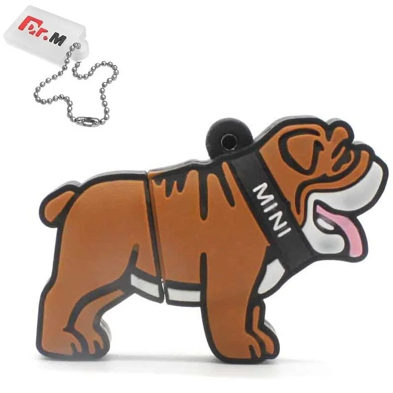 shar pei dog Милые животные USB флеш-накопители 16GB мультфильм собака Флешка 32GB персонализированные 4GB 8GB карта памяти, Флеш накопитель I Flashdisk забавные подарки - Цвет: shar pei dog