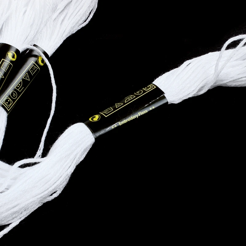 12x белый якорь крест иглы хлопок вышивка нить шпажки шитье ремесло|Нитки для