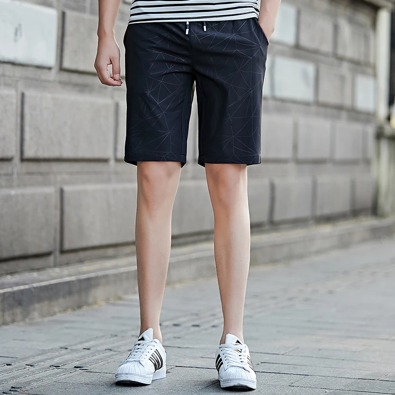 Мужские спортивные штаны для фитнеса летние дышащие сетчатые шорты тренировок