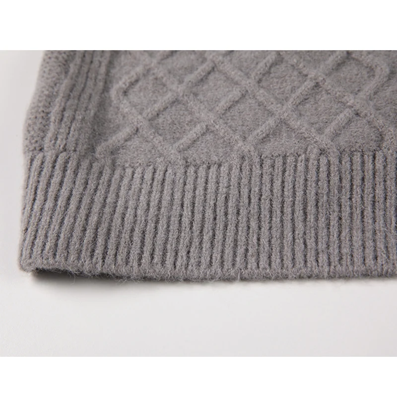 Женский вязаный кардиган на пуговицах повседневный свободный трикотажный