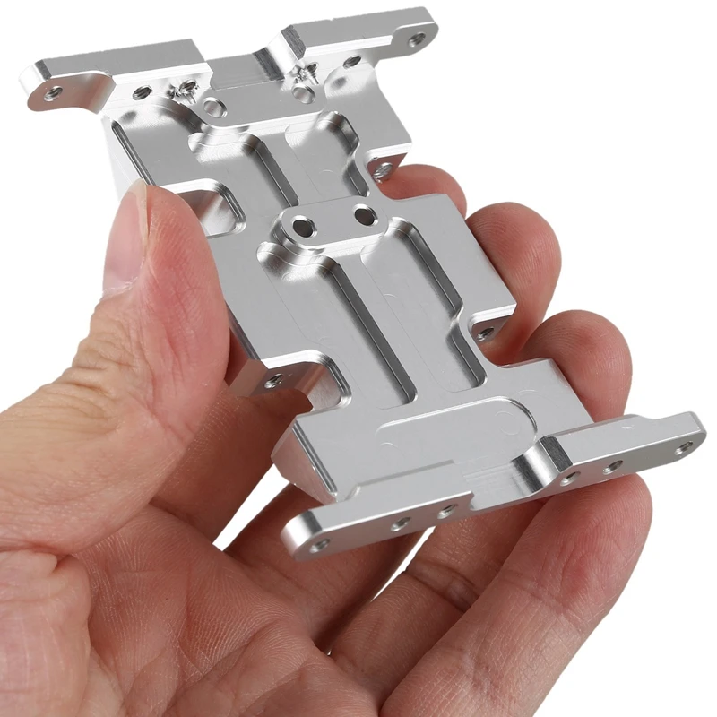 

1/10 Aluminum Alloy CNC Alloy Gear Box Mount Holder for 1/10 Rc Crawlers Axial SCX10 D90 D110
