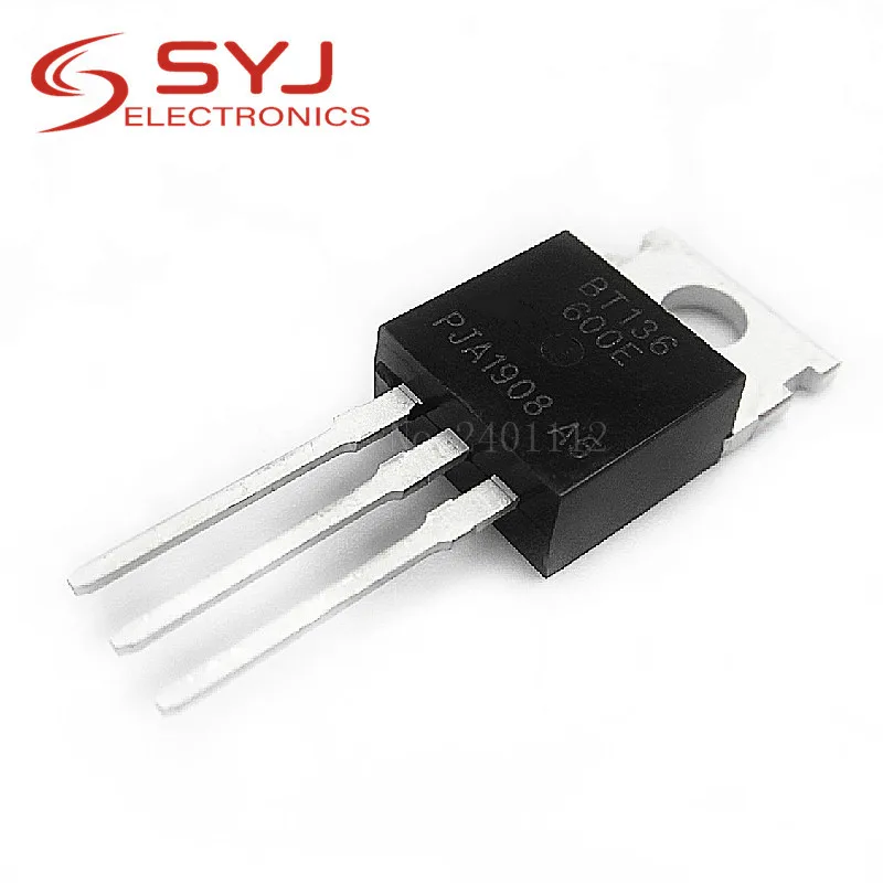 10 шт./лот BT136 600E 600 600V 4A симисторов рельс TRIAC 220 Новый оригинальный в