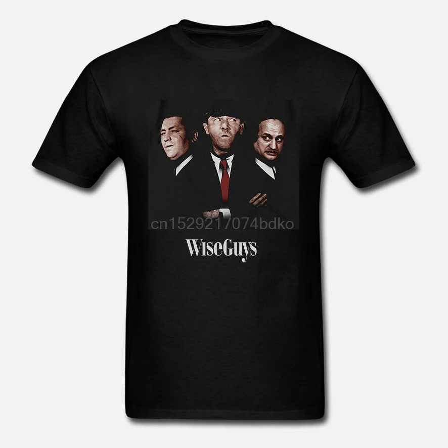 Мужская футболка забавная Three stoogees Wiseguys для фитнеса новинка мужчин | одежда