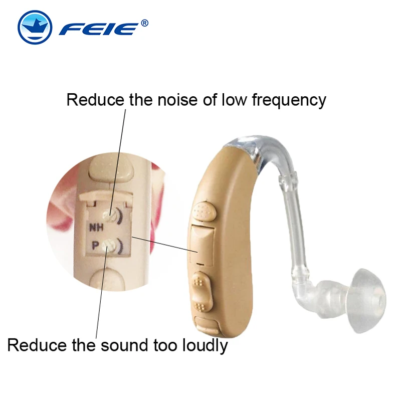 Цифровой чип слуховой аппарат усилитель звука мягкой умеренной потери как
