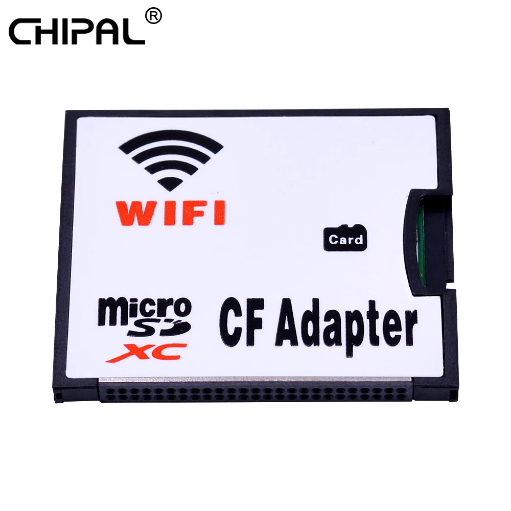 CHIPAL WIFI адаптер карта памяти TF Micro SD для CF Compact Flash Card Kit Microsd/sdxc/sdhc Type I конвертер