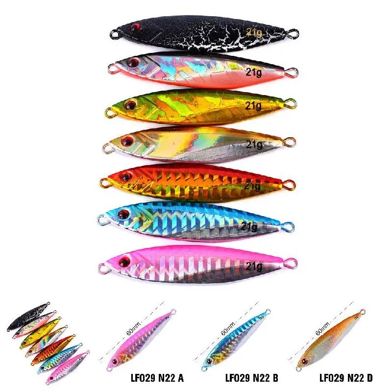 

Simulation Fishing Lure Bait Metal 21g 6.5cm Artificial Accessories Tool For Lake Sea Fishing Equipment Pesca Accesorios Mar