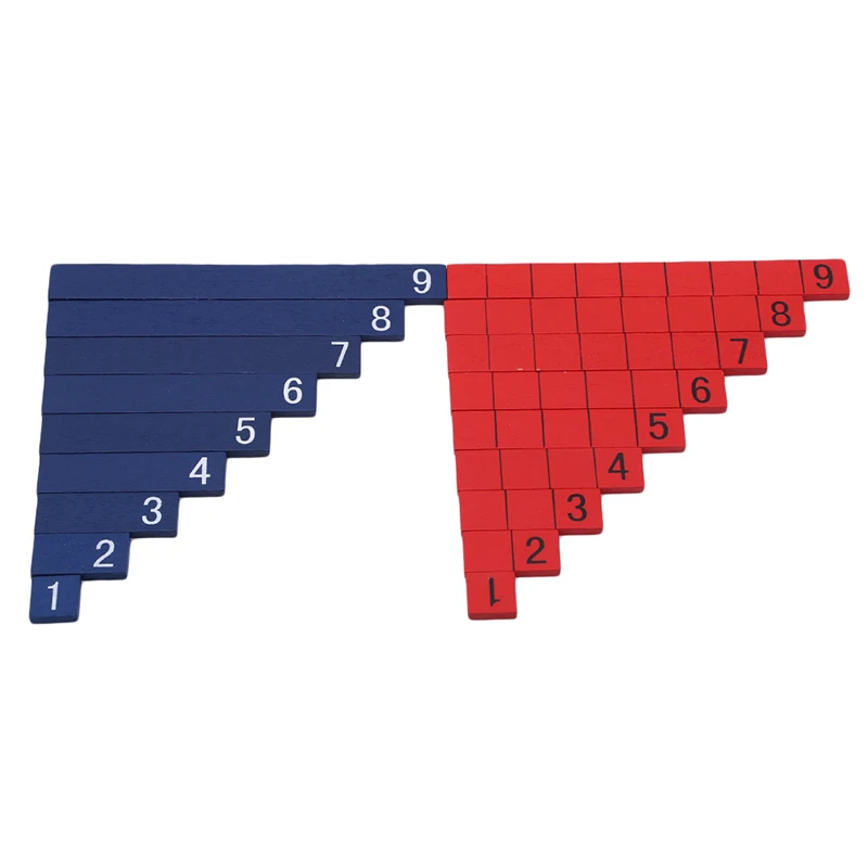 Лидер продаж деревянный обучающий материал Монтессори для математики доска