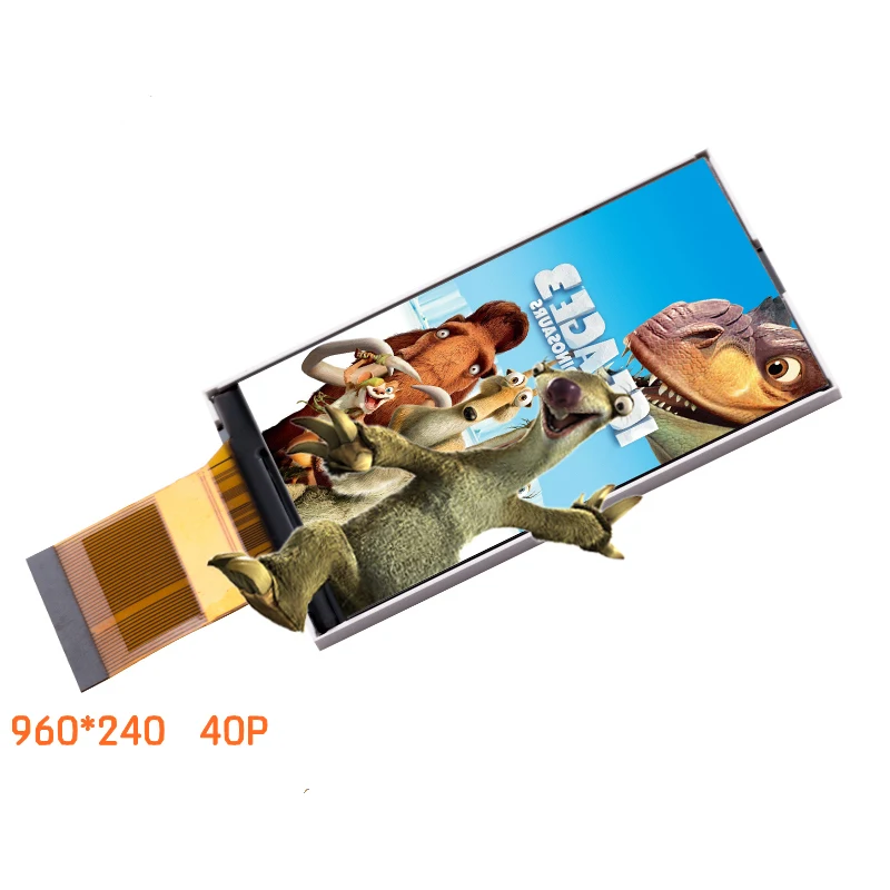 2 7 дюймовый 40 P TFT экран ILI896 регистратор вождения 960*240 пикселей SPI/RGB T27P05 PW27P05 FPC 2704001