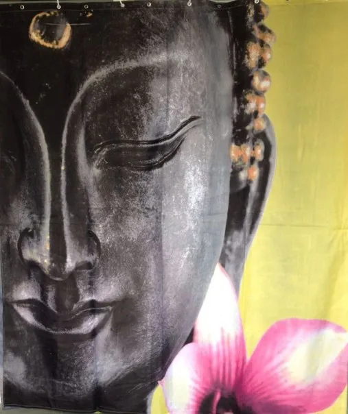 

Bathroom Floral Shower Curtain Clear Modern Waterproof Shower Curtain Aesthetic Elegant Tende Per Doccia Bathroom Decor