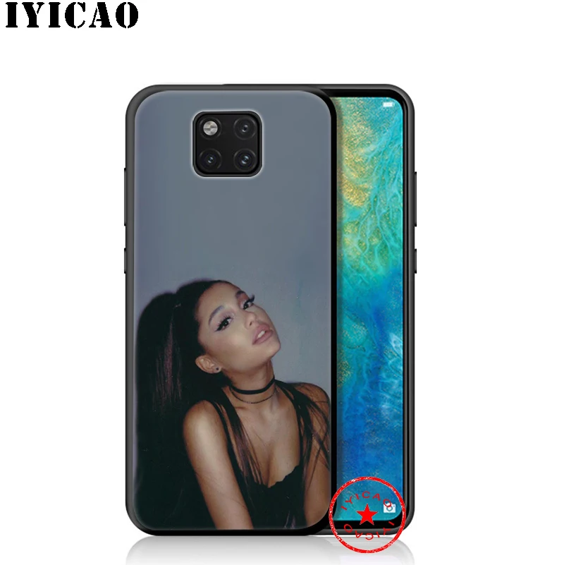 IYICAO Ариана Гранде мягкий чехол для Huawei P30 P20 P10 P9 P8 2017 2016 2015 P Smart Z Plus 2019 Mate 20 10 Lite Pro Mini