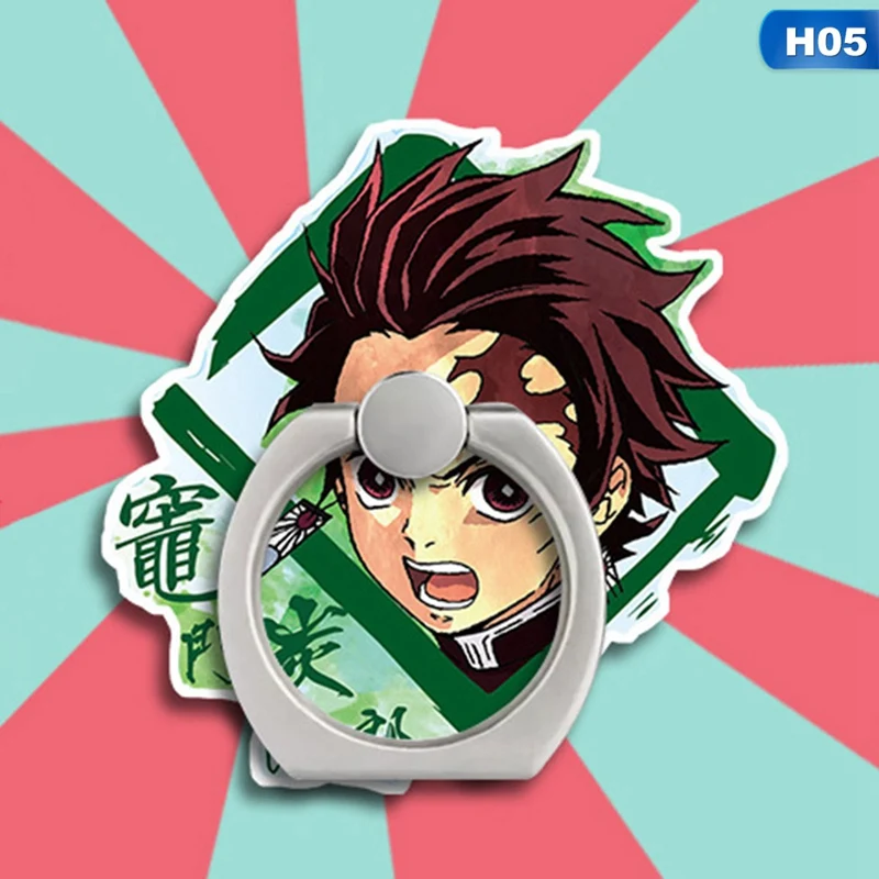 Акриловый мультяшный демон убийца Kimetsu no Yaiba лезвие призрака милый мобильный телефон кольцо кронштейн для iPhone 11 pro для Xiaomi