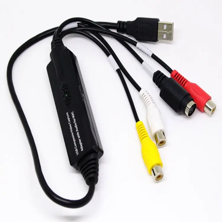 USB-Карта видеозахвата dc60 + поддерживает Vista 64 / win7 win8 win10 Mac OS | Компьютеры и офис