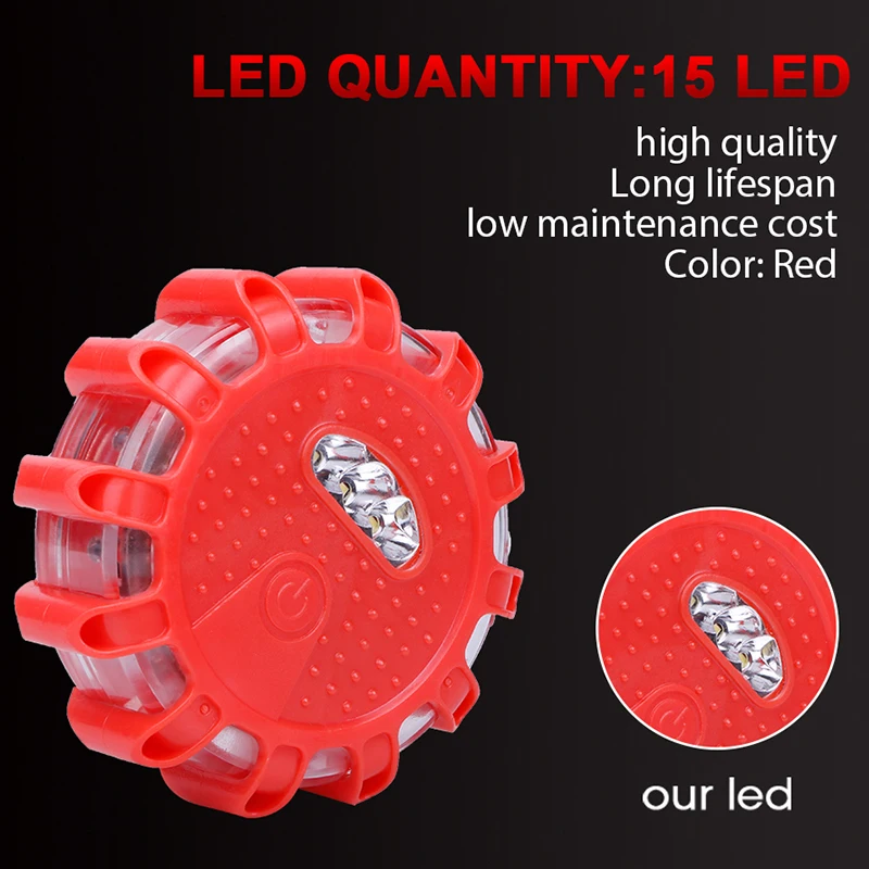HLXG Warning LED light Motorcycle Car strobe Night Riding Fog Day Light High Beam Flashing SOS Safety Indicator Lamp 12V | Автомобили и