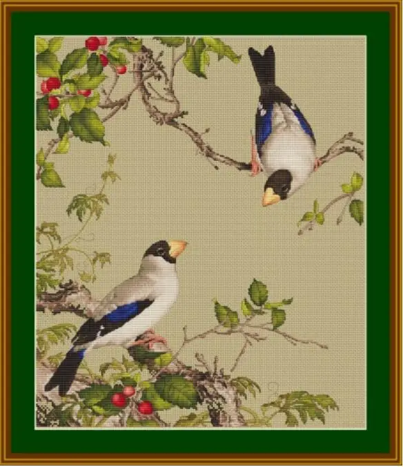 

MM2010130Home Fun Cross Stitch Kit Package Greeting Needlework Counted Kits New Style Joy Sunday Kits Embroidery