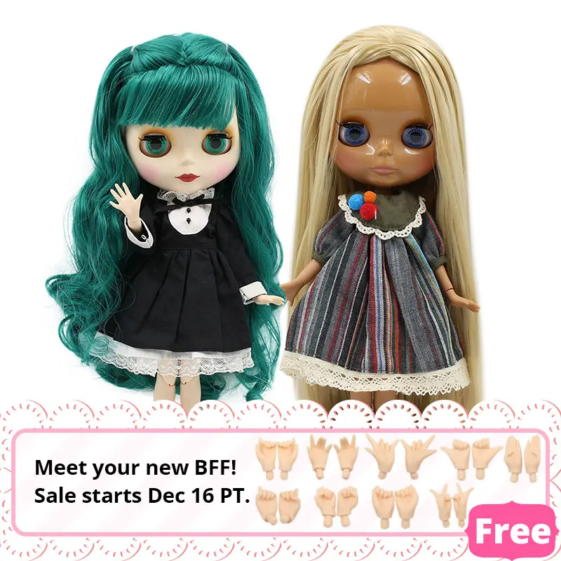 ICY blyth factory кукла нормальное тело и соединение тела матовое лицо 1/6 BJD куклы можно изменить макияж и платье DIY в продаже