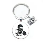 Брелок-линза сделай сам, аксессуар для фотосъемки с подвеской в виде черной камеры, Ювелирное Украшение для фотографа
