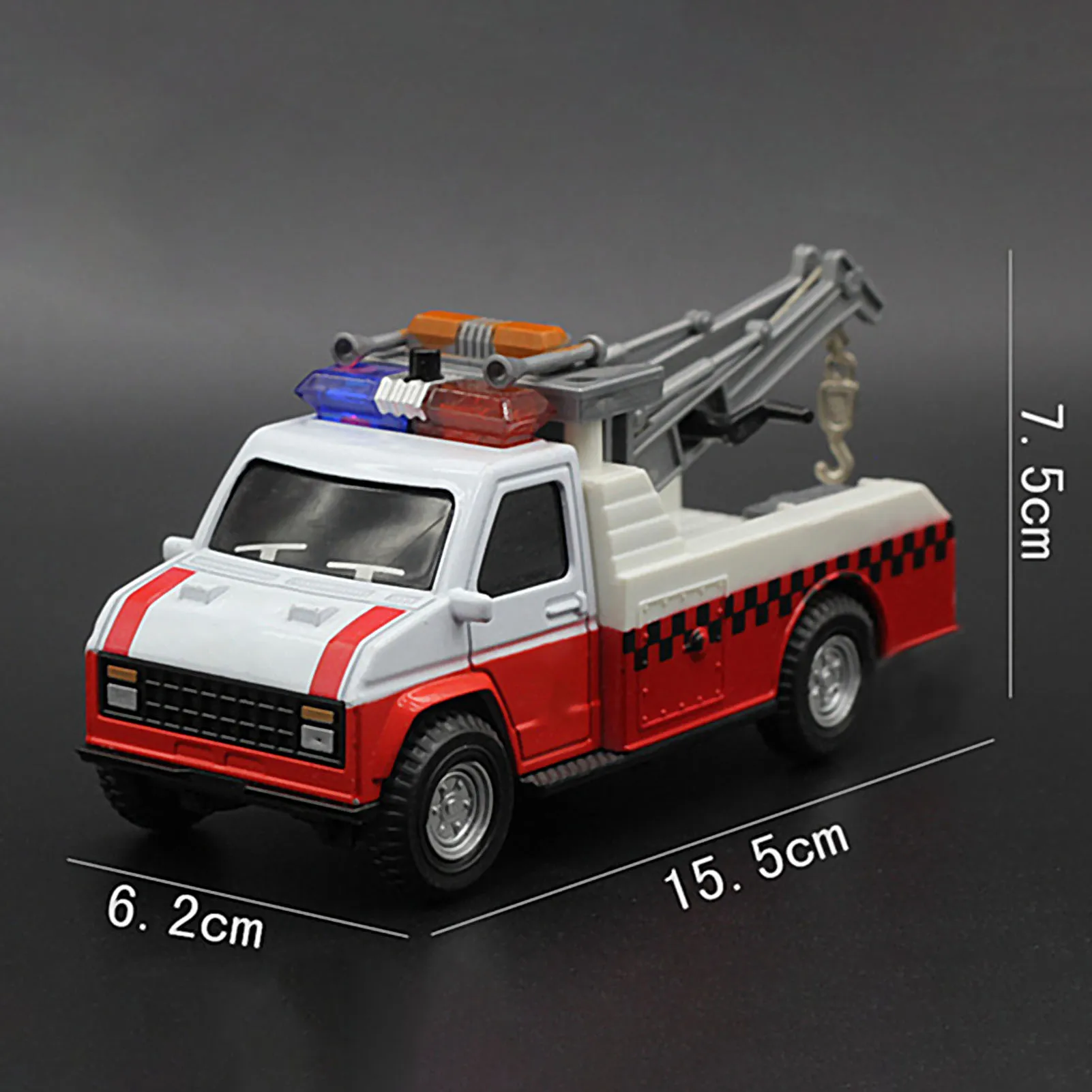 

1/28 Pull Back Traffic Police Rescue Truck Crane Car Kids Simulation Model Toy Mobile Vehicle Model Kid Mini Cars Toys Gift