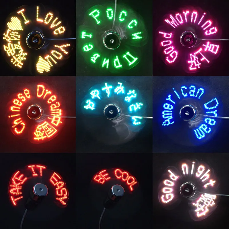 Мини USB вентилятор гаджеты гибкий крутой гусиная шея светодиодный