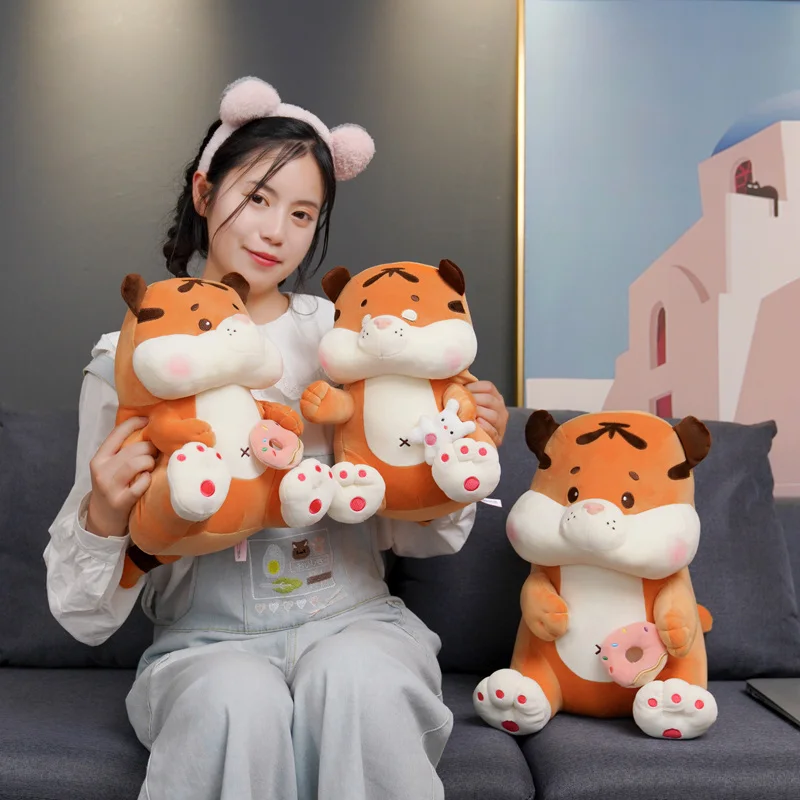 Мягкий пончик 23-45 см кролик носовой платок драгоценность мягкие игрушки подушка