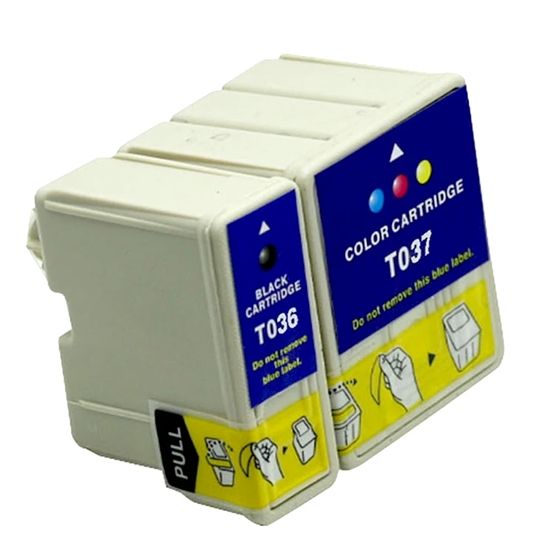 T036 T037 картриджи для принтеров Epson Stylus C42UX C44UX C46 картридж струйных T 036 037