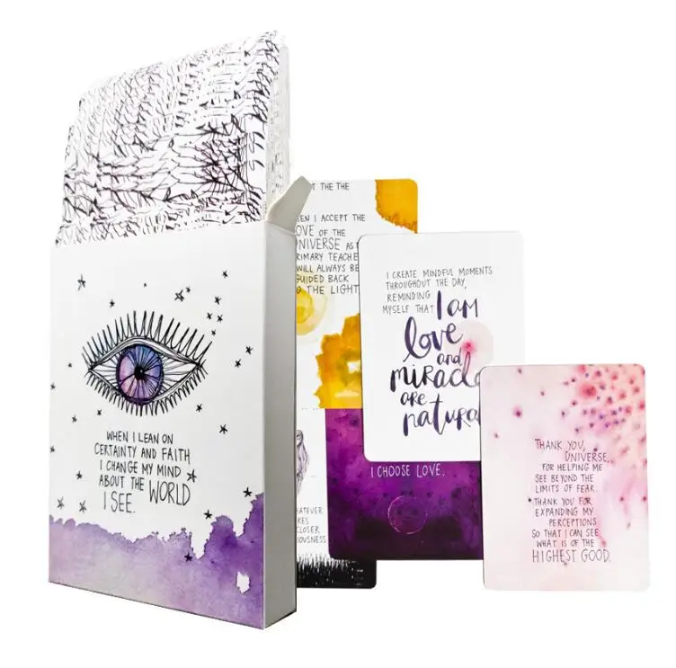 Вечерние игры в английскую вселенную deck 52 карты таинственное руководство Таро