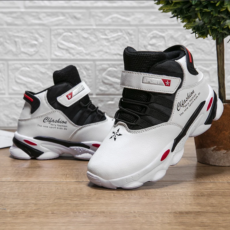 Детская Баскетбольная обувь 1 кроссовки в стиле ретро 11 + для мальчиков и девочек