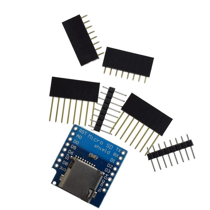 Щит для карты Micro-SD Mini TF ESP8266 Совместимый Беспроводной Модуль SD Arduino WeMos D1 |