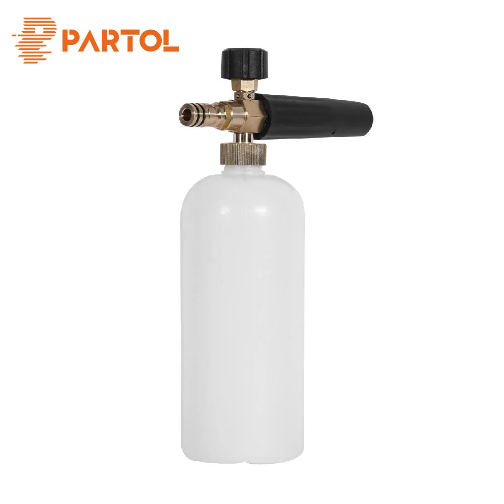 Partol сопло для снега Форсунка мыла пенораспылитель Регулируемая пенная насадка 1Л