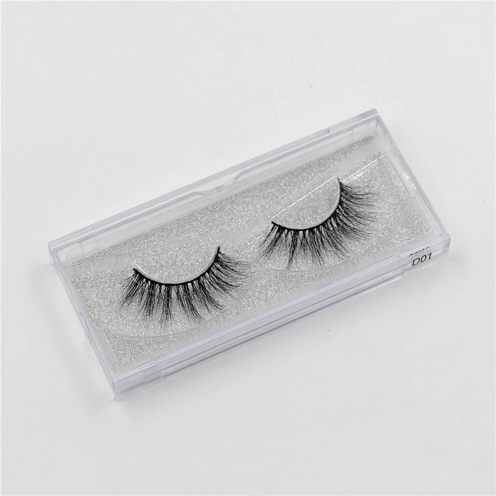 Ресницы 3D норковые оптом 100 пар накладные ресницы ручной работы 33 вида блестящие