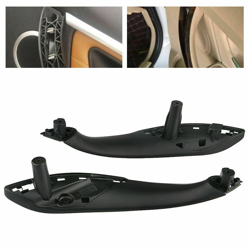 

2pcs Front Left & Right Inner Trim Door Pull Handle Car Accessories Fit For BMW 320i 328i 330e 330i 335i 340i 430i 435i M3 M4