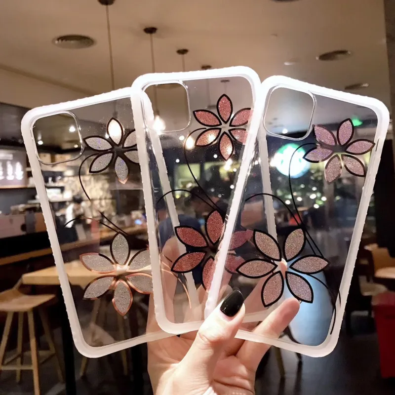 Стильный и милый чехол для iPhone 6 6S 7 8plus x XR XS 11 Pro Max Простой Прозрачный | Мобильные