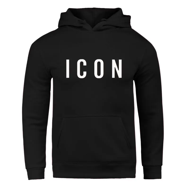 Мужская толстовка с принтом значков осень/зима 2020 брендовая популярная модная