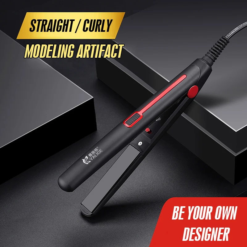 Мини-выпрямитель для волос 2 в 1 профессиональный гофрированный выпрямитель |