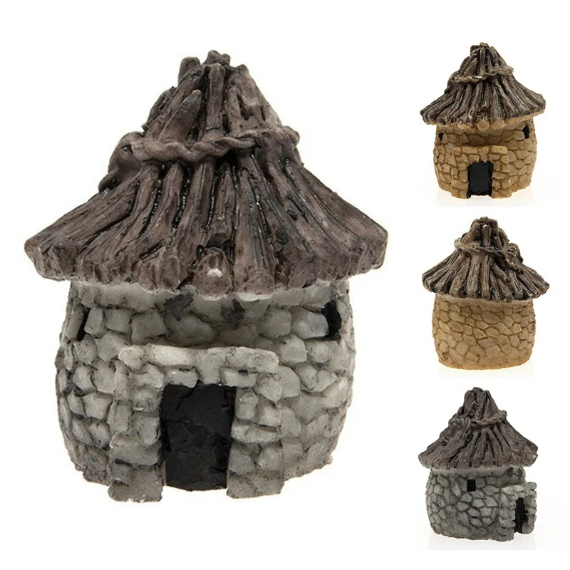 Сказочный Сад каменный дом миниатюрное Ремесло Мини ландшафтное украшение |