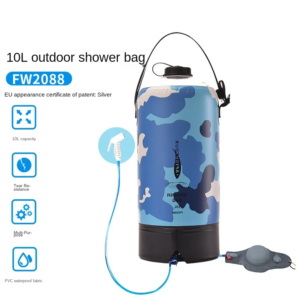 

Camping Supplies Water Bag Outdoor Shower Bag Camping Water Storage Bag Pvc Portable Solar Shower Bag