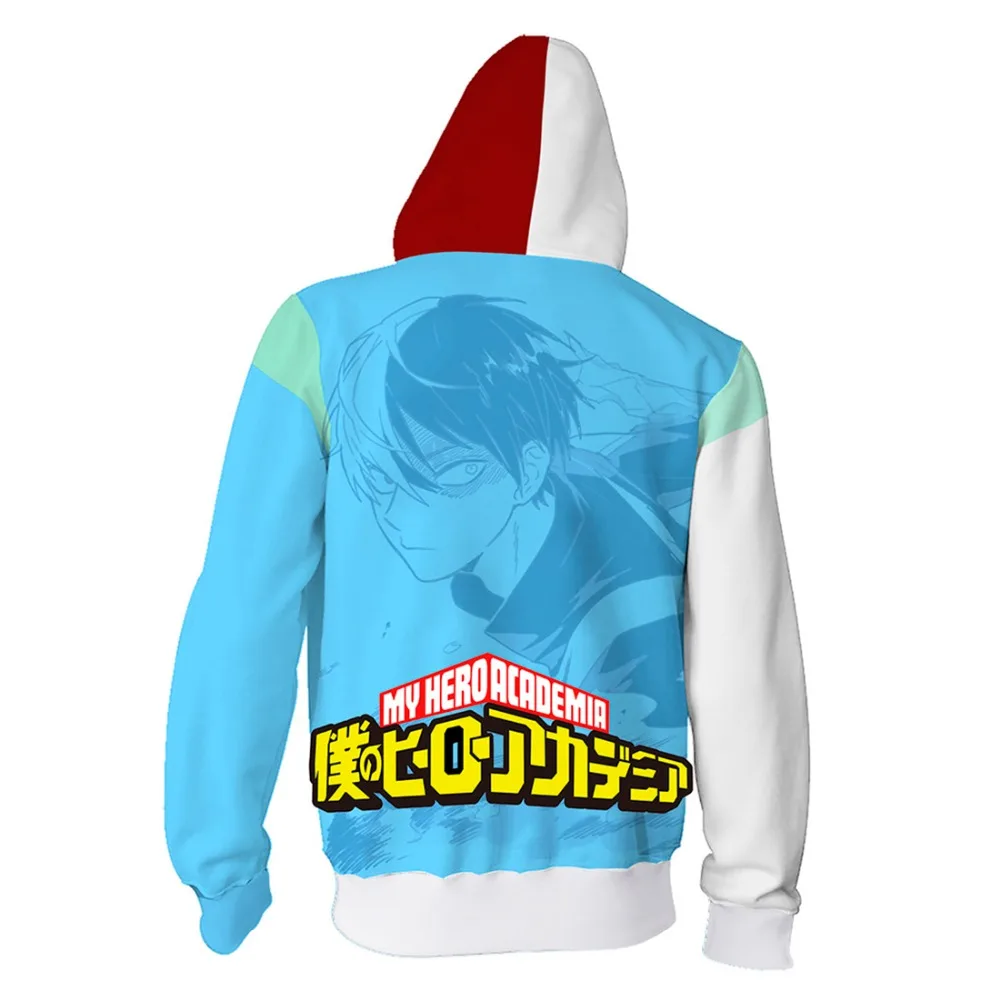 Аниме Boku No/My Hero Academy Midoriya izku Deku косплей для мужчин и женщин Толстовка Толстовки школьная форма куртки на молнии пальто