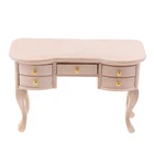 1 шт. 1:12 миниатюрный деревянный Неокрашенный кукольный домик настольная модель кукольный домик мебель игрушки Аксессуары Рождественский подарок