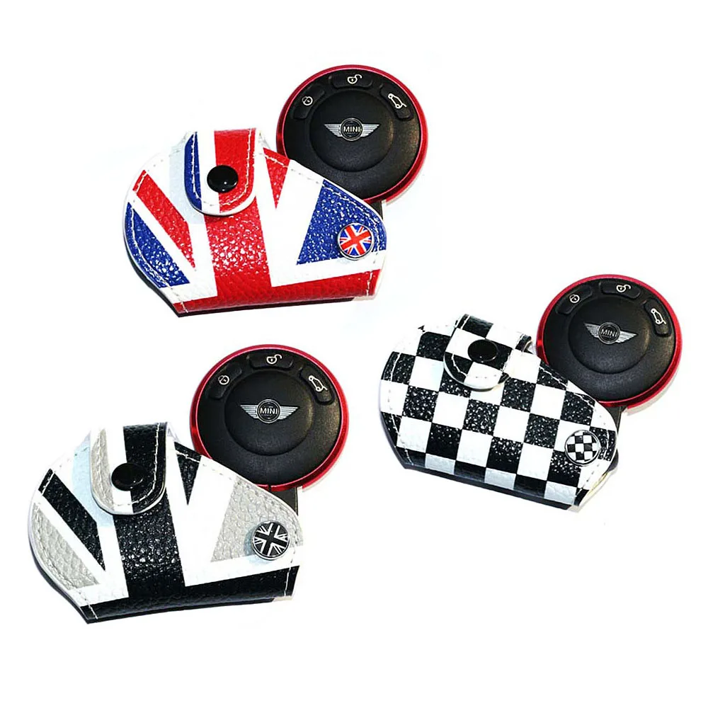 Кожаный чехол для автомобильного ключа Mini Cooper S One клубного люка купе Countryman Paceman R50