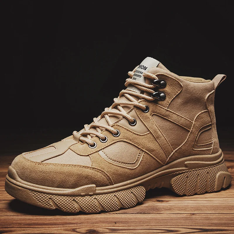 Дезерты тактические военные ботинки армейские Chukka ботильоны высококачественные