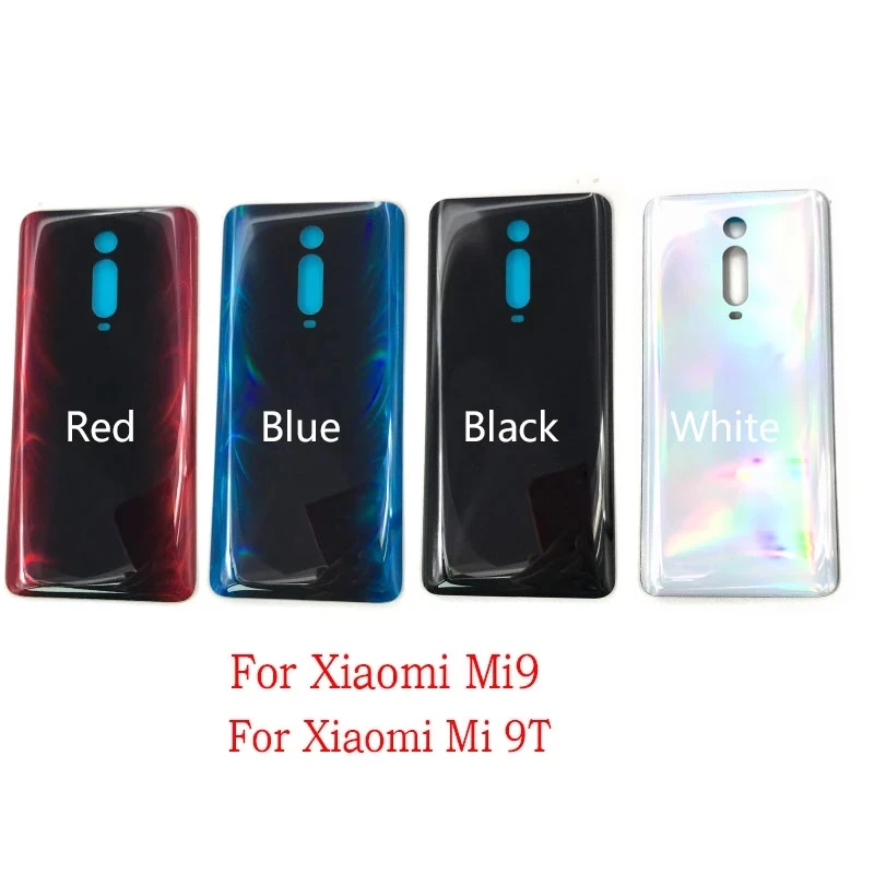 

100% Glass For Xiaomi Redmi K20 / K20 Pro / mi 9t pro Back Battery Cover Rear Door Housing Case Panel Replacement Battery Cover