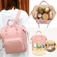 2021 new fashion diaper bag mommy backpack pure color mommy travel backpacks large nylon maternity baby care nursing diaper bags