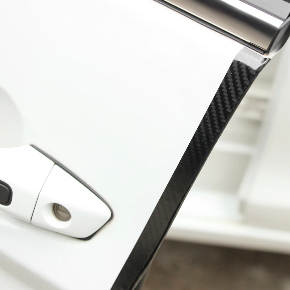 Автомобильная защитная пленка на порог из углеродного волокна для MG ZS MGZS Hecto 350 MG6