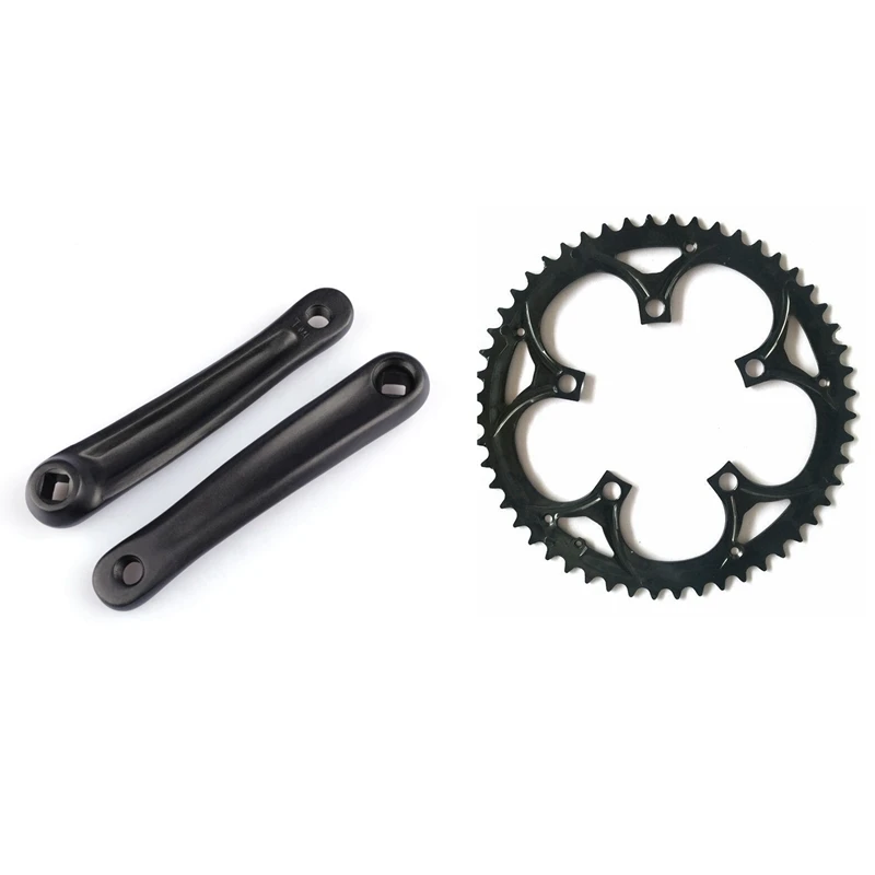 

1 компл. Кривошип для электрического велосипеда и 1 шт 52T цепь для электрического велосипеда аксессуары для колес