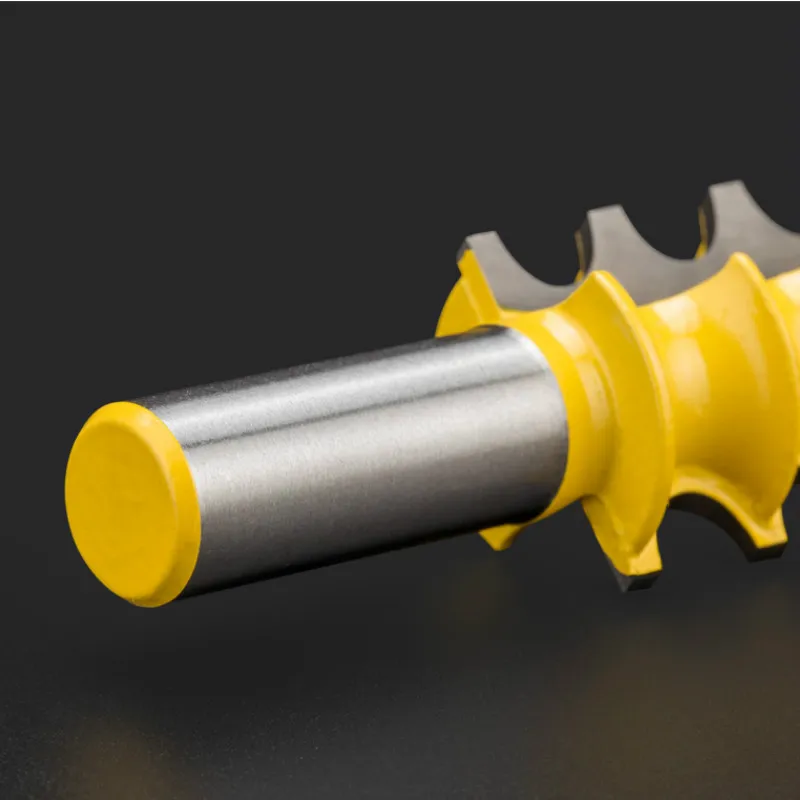1/4&quot 1/2&quot 8mm Shank Large Triple Bead Column Face Molding Router Bit Cabinet Line Knife for Woodworking Milling Cutter Tools |