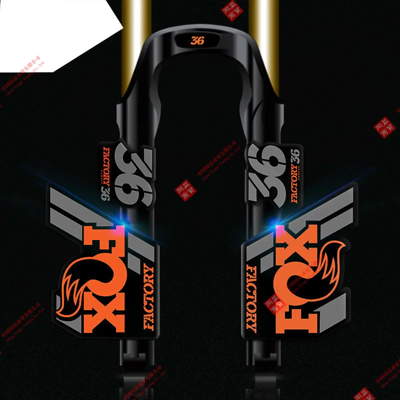 Забавная креативная наклейка на велосипед 2021 Foxs Наклейка На горный вилка MTB